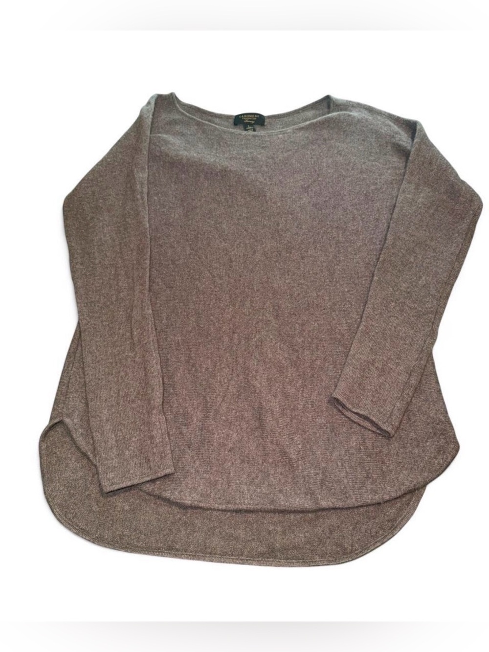 100% Cashmere Charter Club gray sweater in a S #cashmere
